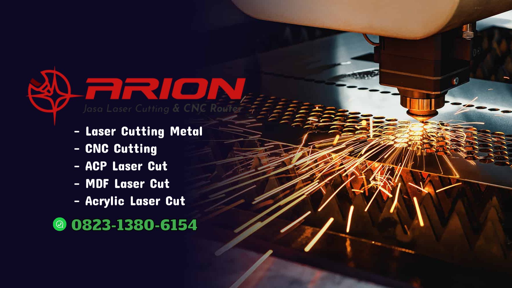 Arion Laser Cutting & CNC Router Tangerang: Rekan Andal untuk Kebutuhan Fabrikasi Presisi