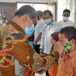 DPKA Bagikan 72850 Masker di Aceh Utara