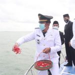 Pemkab Pulau Seribu Adakan Tabur Bunga dan Do,a Bersama di Perairan Pulau Lancang