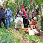 Polisi Lakukan Rekonstruksi Kasus Pembunuhan di Kecamatan Gunung Terang Tubaba