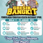Hari Kelima PPKM, Polres Gresik Telah Melakukan 27.657 Kali Giat Ops Yustisi