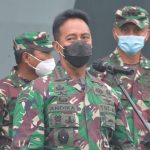 Kasad Lepas Keberangkatan Prajurit TNI AD Bantu Korban Bencana di Kalsel dan Sulbar