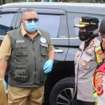 Antisipasi Lonjakan Covid -19 H.Marwan Tinjau PPKM di Perbatasan