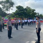 Kapolres Tubaba Pimpin Upacara Kenaikan Pangkat 28 Perwira dan Bintara