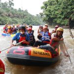 Bupati Bungo Resmikan Obyek wisata Arung jeram Kejat Batu Bangkai Dusun Peninjau
