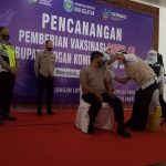 Kapolres OKU Selatan: Masyarakat Tak Perlu Takut Ataupun Kuwatir di Vaksinasi