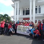 Pemdes Cidahu Bersama Kowasi Dan KBWJU Salurkan Bantuan Sembako Pada Warga Terdampak Bencana