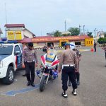 Personel Lantas Dilatih Teknis Pengawalan dan Penanganan Lakalantas