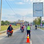 Uji Coba Kanalisasi di Lhokseumawe Untuk Ciptakan Ketertiban Lalu Lintas