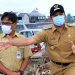 Arief Tinjau Tanggul Serta Saluran di Kecamatan Periuk