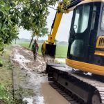 Optimalkan Pekerjaan Fisik Pra- TMMD 110 Kodim Bojonegoro, Ekskavator Didatangkan