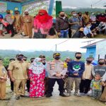 HPN 2021, Kapolres Bungo bersama Insan Pers Beri Bansos Kepada Suku Anak Dalam Beras 1 Ton