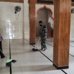 Berkah Dalam Pra TMMD 110 Bojonegoro Bersihkan Masjid