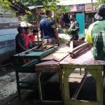Pra-TMMD 110 Tambakrejo, Anggota Kodim Bojonegoro Sosialisasikan Penerapan Prokes