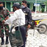 TMMD 110 Tambakrejo Bojonegoro Bawa Berkah Bagi Pedagang Keliling
