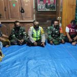 Satgas TMMD 110 Bojonegoro Gelar Pertemuan Dengan Sejumlah Tokoh Dirumah Kasun