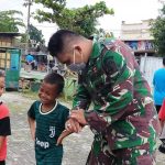 Merakyat, Satgas TMMD Kodim 0813 Bojonegoro Edukasi Anak-anak