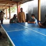 Giat TMMD 110 Tambakrejo, Anggota Satgas Gencar Lakukan Komunikasi Guna Penanganan Covid-19