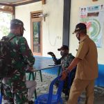 TMMD 110 Desa Jatimulyo, Satgas Kodim 0813 Bojonegoro Komsos Pelayanan Masyarakat