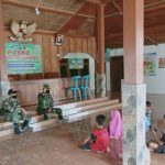 Melalui Dongeng, Personel TMMD 110 Bojonegoro Sampaikan Pengetahuan Tentang Covid-19