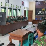 Bati Jajaran Kodim Bojonegoro Diterjunkan Sosialisasikan Program TMMD 110 Tambakrejo
