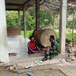Tak Hanya Sekedar Mengabdi, Ini Manfaat Jadi Prajurit Dilokasi TMMD 110 Bojonegoro