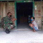 Sertu Edi, Datangi Surati Penerima Manfaat Program Aladin TMMD 110 Bojonegoro