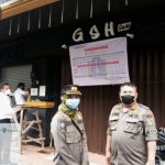 Diduga Melanggar Ketentuan Satpol PP Tutup New GSH Karaoke and Resto