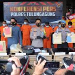 Polres Tulungagung Berhasil Ungkap Delapan Kasus Kejahatan Selama Bulan Januari 2021