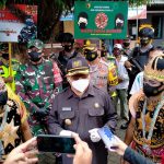 Bupati Tulungagung Bersama Forkopimda Sosialisasi Protokol Kesehatan di Pasar