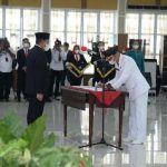 Gubernur Sumut Lantik Bupati dan Wabup Asahan, Masyarakat Saksikan Lewat Virtual