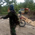 Keliling Lokasi TMMD 110 Bojonegoro, Satgas Cek Sasaran Program Aladin Tambakrejo