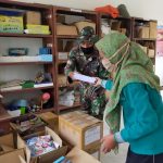 Satgas TMMD 110 Bojonegoro Bantu Tata Ruangan Perpustakaan SDN Ngrancang