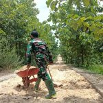 Satgas TMMD 110 Bojonegoro Berikan Teknik Pertukangan Warga Ngrancang