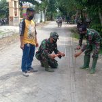 TMMD 110 Bojonegoro Di Tambakrejo, Satgas Dan Warga Kerja Bakti