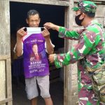 Satgas TMMD 110 Bojonegoro Ajak Warga Perangi Covid-19