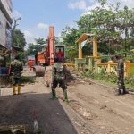 Satgas TMMD 110 Bojonegoro Bongkar Paving Rusak Desa Ngrancang