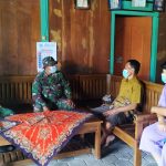 Maksimalkan Informasi, Koramil Bojonegoro Keliling Sosialisasikan Program TMMD 110 Bojonegoro