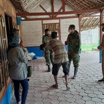 Tim Aju Tinjau Tempat Tinggal Satgas TMMD 110 Bojonegoro