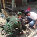 Pasiops Kodim Bojonegoro Cek Rencana Tempat Tinggal Satgas TMMD 110 Tambakrejo