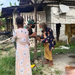 Putus Sebaran Covid-19, Dilokasi TMMD 110 Bojonegoro Satgas Bagikan Masker