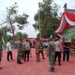 Dansatgas, Bersama Kapolres Bojonegoro Cek Pelaksanaan TMMD 110 Di Tambakrejo