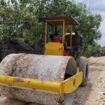 Satgas TMMD 110 Bojonegoro Maksimalkan Alat Berat Untuk Medan Yang Sulit