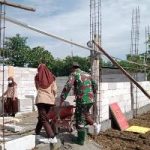 TMMD 110 Bojonegoro, Pramuka Turut Pengerjaan Infrastruktur SD Ngrancang IV