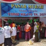 Ada Pasar Murah Dilokasi TMMD 110 Tambakrejo Bojonegoro
