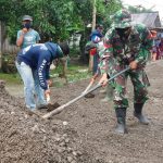Satgas TMMD 110 Bojonegoro Langsung Kebut Pekerjaan Fisik