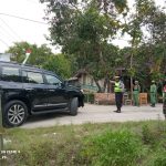 Jelang Kedatangan Forkopimda Jatim, Di Tambakrejo Bojonegoro Aparat Keamanan Atur Lalu Lintas