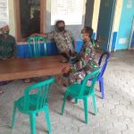 Kunjungi Perangkat Desa, Satgas Koordinasikan Program TMMD 110 Jatimulyo Bojonegoro