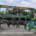 Satgas TMMD 110 Kodim Bojonegoro Transit Di Makoramil 14 Tambakrejo
