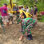 Sinergitas TNI-Polri Dan Masyarakat, Wujud Kemanunggalan Program TMMD 110 Bojonegoro